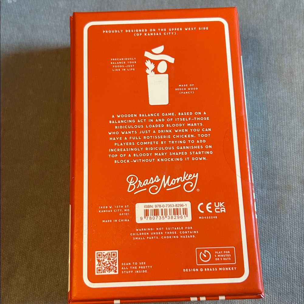 Brass Monkey Loaded Bloody Mary – Balance Game NWT - Picture 2 of 5